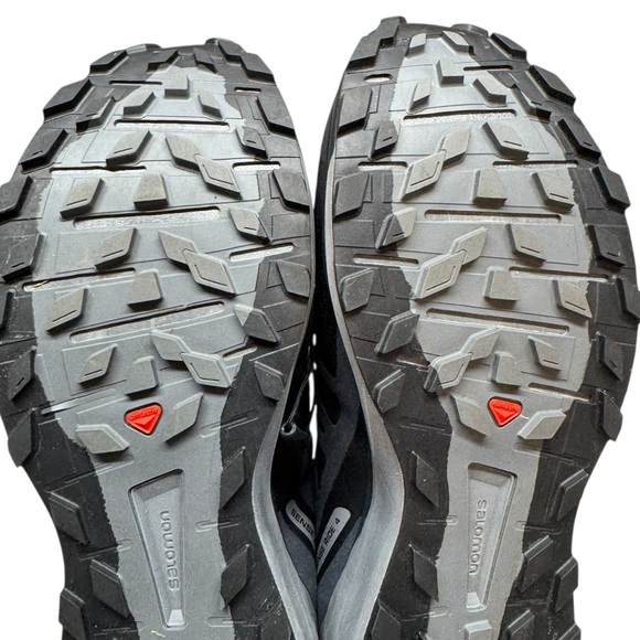 Salomon  Sense Ride 4 Trail Running Shoes Sneakers Auto Laces Mens Sz 11 Black main image 10